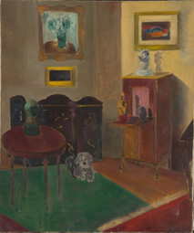 Intérieur au chien, sans date.